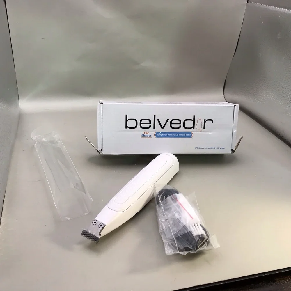 Belvedr Cat Shaver Shaving W/O Getting Stuck Or Damaging Skin NIB